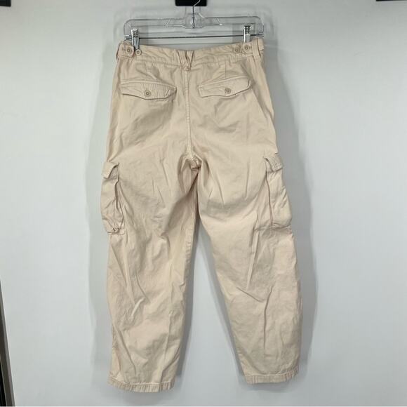 Madewell Garment-Dyed Low-Slung Straight Cargo Pants in Vintage Linen - Picture 7 of 11